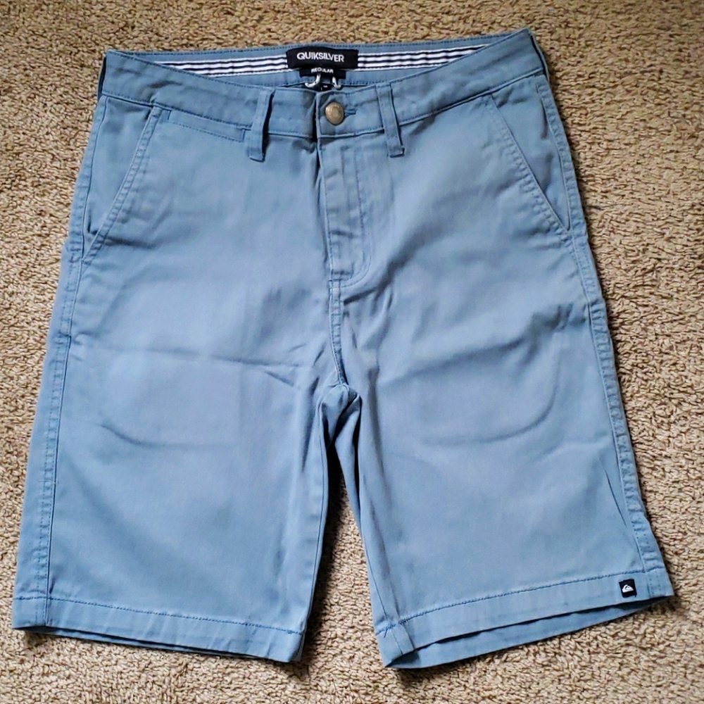 Quiksilver Blue Shorts - Skate Shorts